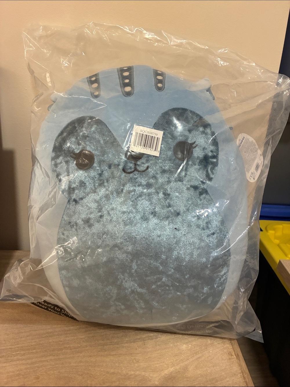 Squishmallows Light Blue Seal Plush - Brunhilda